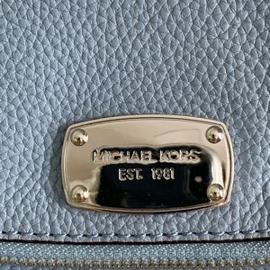 Michael Kors Bedford Blue shoulder bag